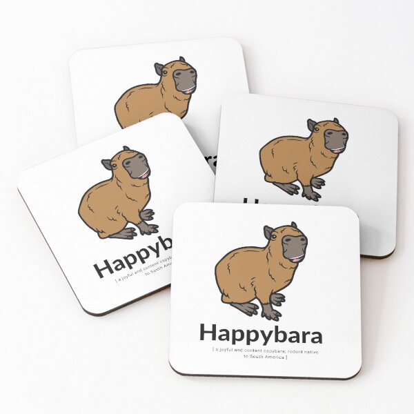 Item preview, Happybara Capybara designed and sold by LivingTheDream7.