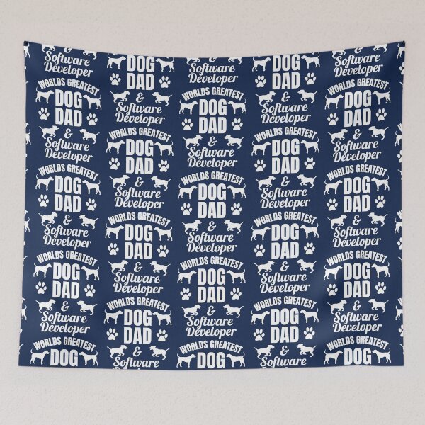 Item preview, Worlds Greatest Dog Dad And Software Developer | Featuring An Alternative Design On Selected Products designed and sold by McThingummy.