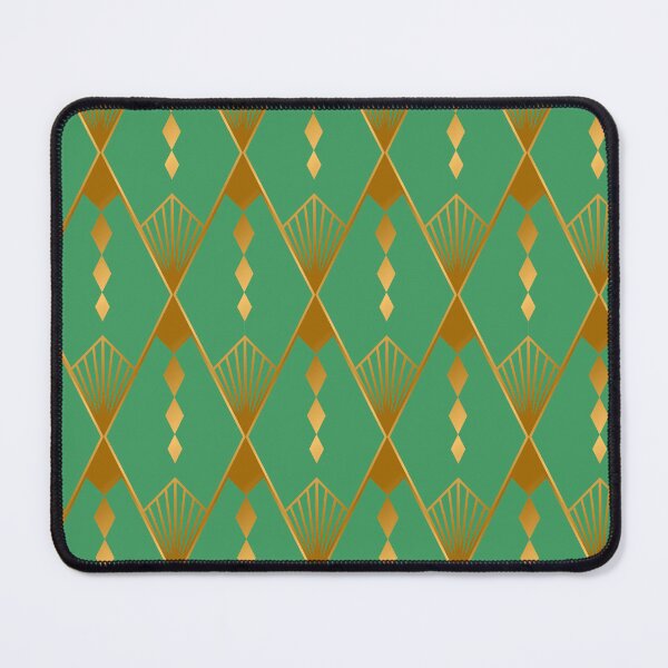Item preview, Art Deco Diamonds-Green designed and sold by Sarah Melendez.