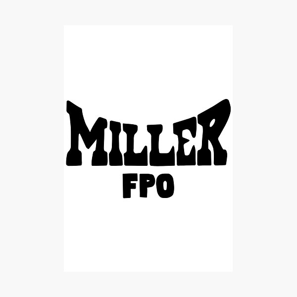 Item preview, Noel Miller Merch Miller FPO designed and sold by Nicolashca.