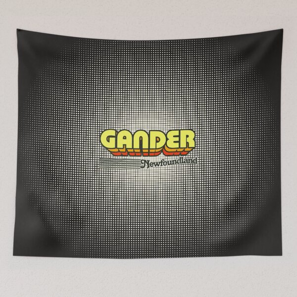 Item preview, Gander, Newfoundland | Retro Stripes designed and sold by retroready.