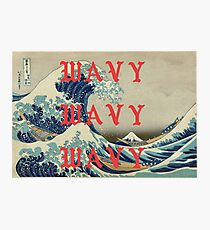 WAVY WAVY WAVY / KANYE Photographic Print
