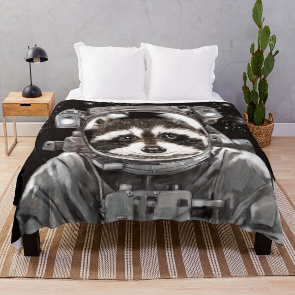 Item preview, Astronaut Raccoon Selfie designed and sold by bignosework.