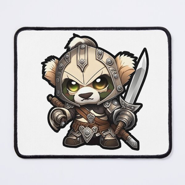 Item preview, Chibi Warrior Panda designed and sold by ToxicDisign.