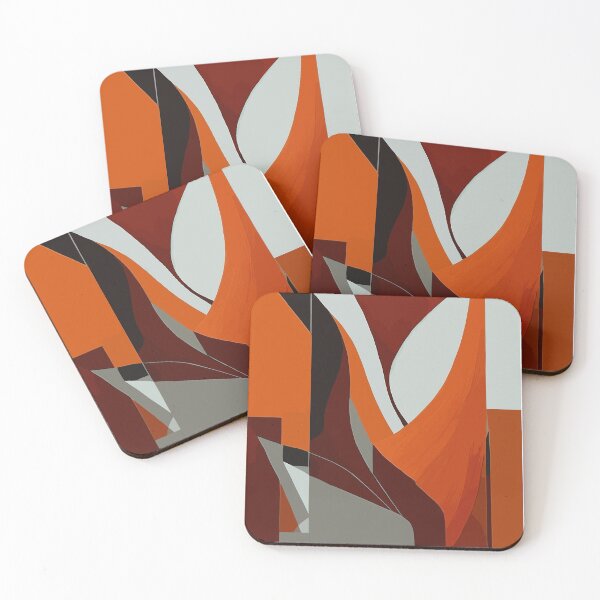 Item preview, geometricminimalism with lines earth colors minimalism oil painting graphics designed and sold by jkrphoto.