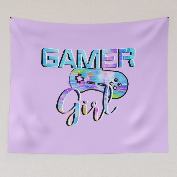 Item preview, gamer girl designed and sold by ALi-creations.