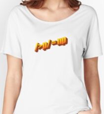 />p/ = np WordArt version Women's Relaxed Fit T-Shirt