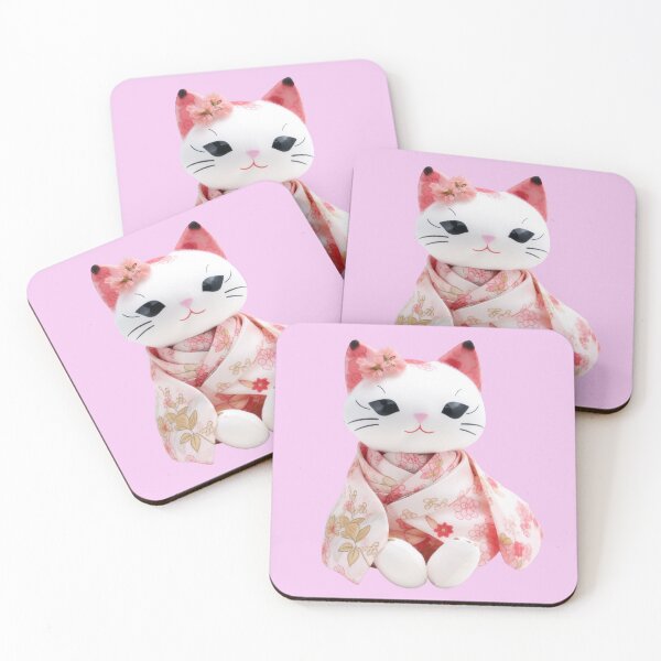 Item preview, Japanese Sakura Cat - Cherry Blossom  designed and sold by TVBArchive.