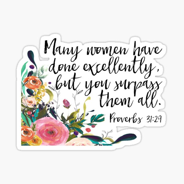 Item preview, Proverbs 31:29 designed and sold by nimblemuse.
