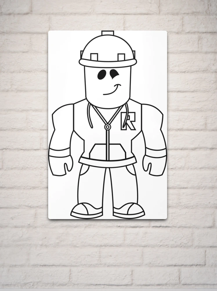 Roblox Builderman Coloring Pages - Get Coloring Pages