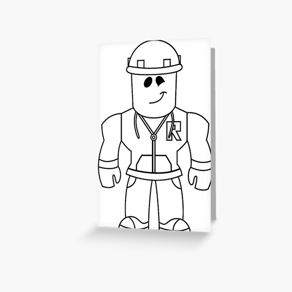 Roblox Worker Avatar  Canvas Print for Sale by whatcryptodo
