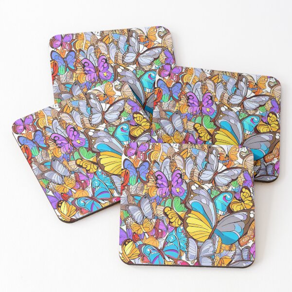 Item preview, Butterfly Sticker Set Sticker designed and sold by ChromaArtistic.