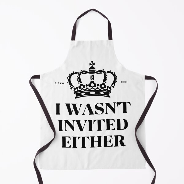 Item preview, King Charles Coronation Souvenirs I Wasn't Invited Either designed and sold by NUMAcreations.