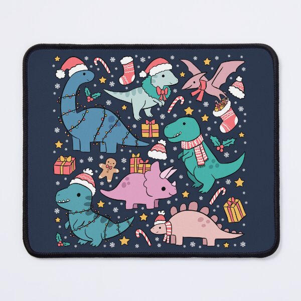 Item preview, Cute dinosaurs christmas pattern  designed and sold by Yarafantasyart.