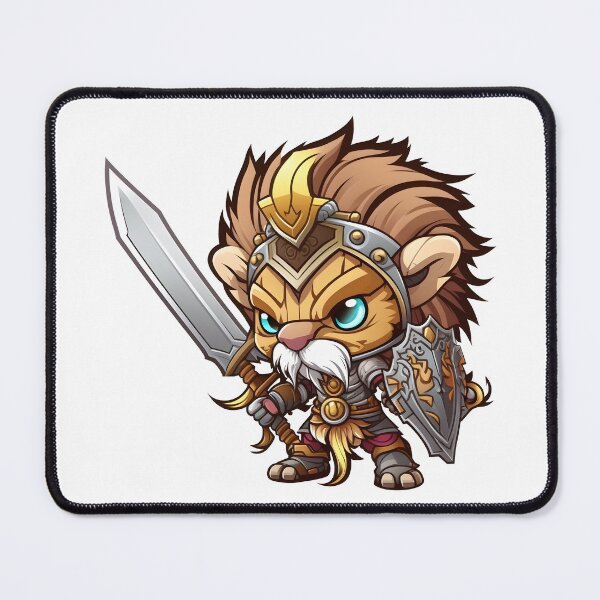 Item preview, Chibi Warrior Lion designed and sold by ToxicDisign.