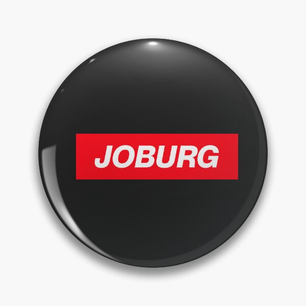 Item preview, Joburg Simple Type Sticker designed and sold by AsteriskHouse.