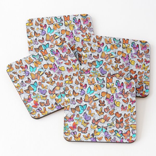 Item preview, Butterfly Sticker Set Sticker designed and sold by ChromaArtistic.