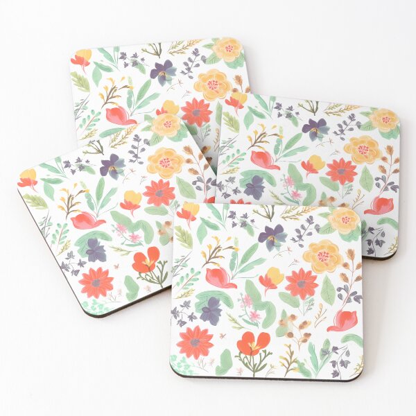 Item preview, Pastel Floral Pattern designed and sold by MTJ-Mushrooms.