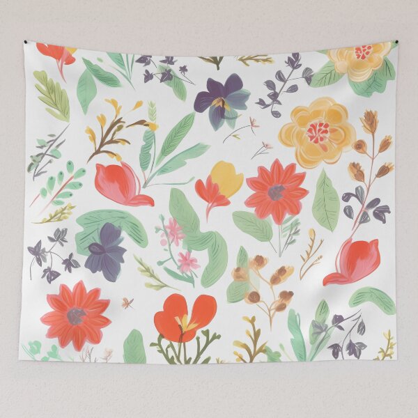Item preview, Pastel Floral Pattern designed and sold by MTJ-Mushrooms.