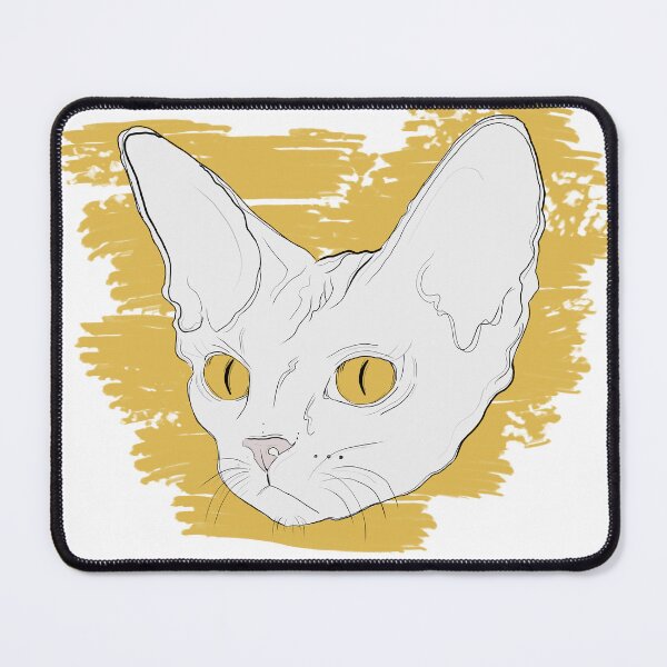 Item preview, Gold Cat Devon Rex Vintage designed and sold by hemp3x.