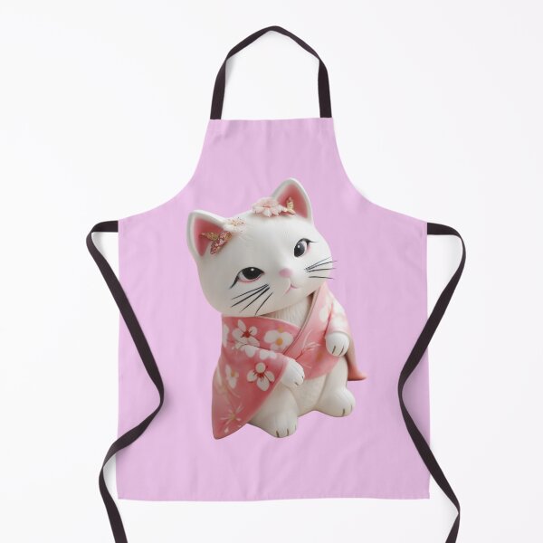 Item preview, Porcelain Sakura Kitten Doll - Cherry Blossom designed and sold by TVBArchive.