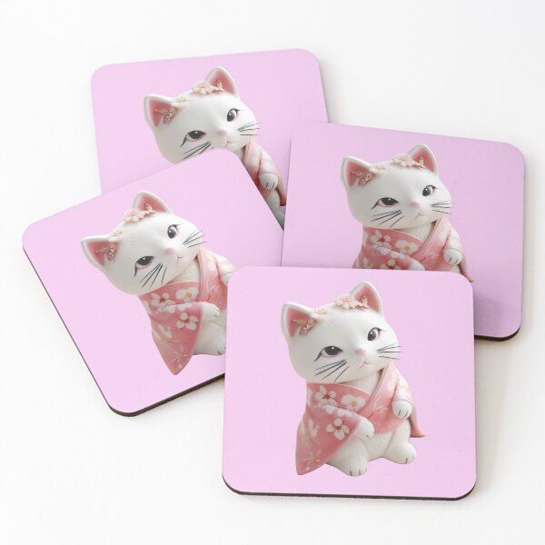 Item preview, Porcelain Sakura Kitten Doll - Cherry Blossom  designed and sold by TVBArchive.