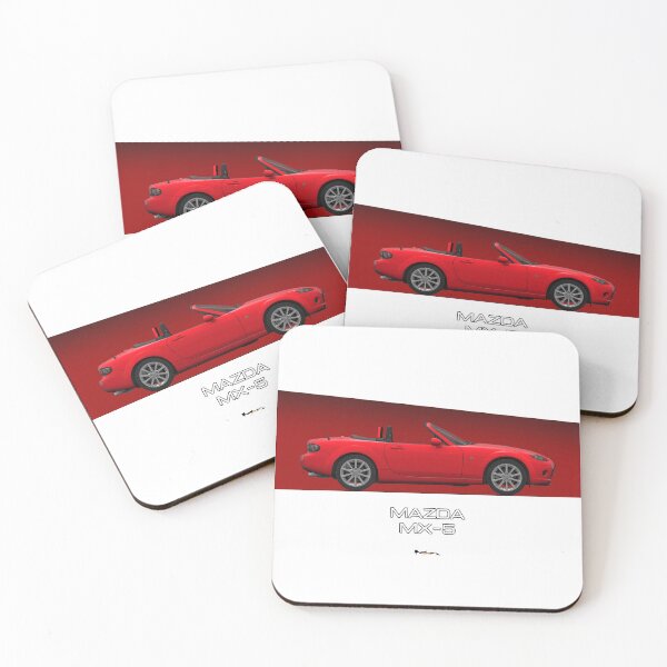 Aperçu de l'œuvre Mazda MX-5 - NC1 Rouge créée et vendue par JageOwen.