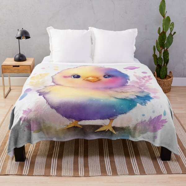 Item preview, Watercolor cute chicken designed and sold by phuvt.