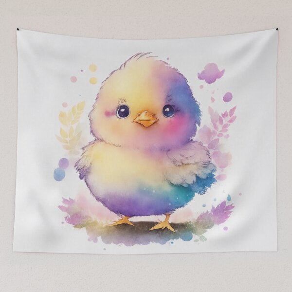 Item preview, Watercolor cute chicken designed and sold by phuvt.