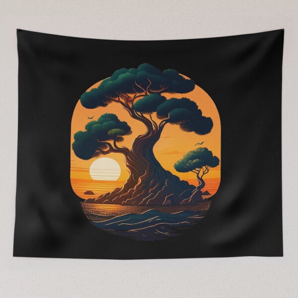 Item preview, Sunset By The Sea designed and sold by Seljomoon.