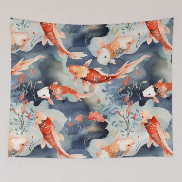 Item preview, Kois Swimming in Water designed and sold by child-of-nature.