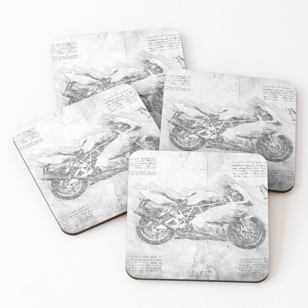 Item preview, Da Vinci Sketch Art Ducati900ss 1998 - Grunge designed and sold by Rayyanz.
