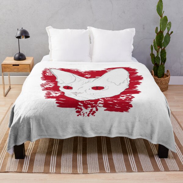 Item preview, Red Cat Devon Rex Line designed and sold by hemp3x.