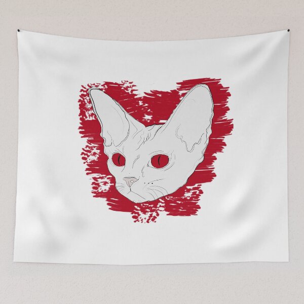 Item preview, Red Cat Devon Rex  Line designed and sold by hemp3x.