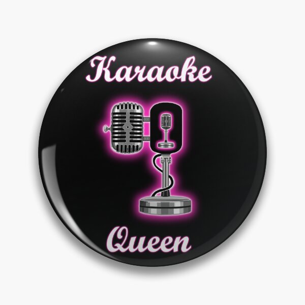 Item preview, Karaoke Queen Pink Glowing Microphone  designed and sold by Deborah Camp.