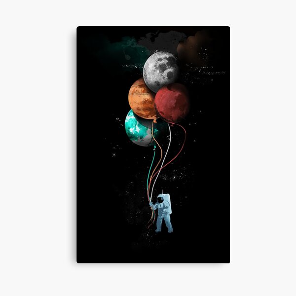The Spaceman's Trip Canvas Print
