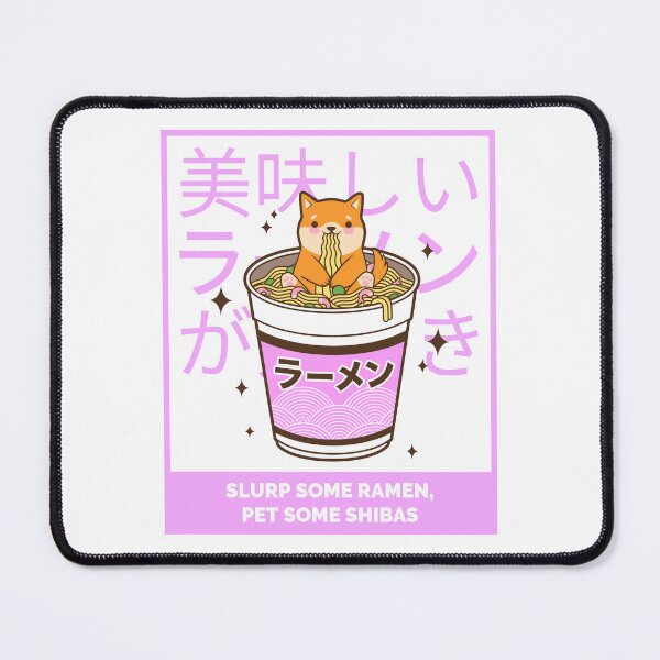 Item preview, Slurp Some Ramen, Pet Some Shibas designed and sold by Winter--Flowers.