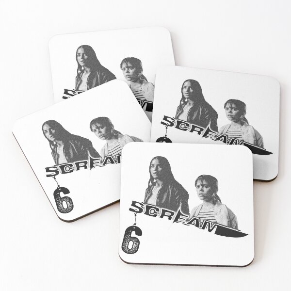 Item preview, Copy of scream VI  (Scream 6) Melissa Barrera (Sam Carpenter) - Jenna Ortega (Tara Carpenter) scary horror movie graphic design by ironpalette  designed and sold by ironpalette.