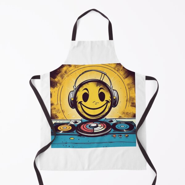 Item preview, DJ Smiley Logo, Techno designed and sold by CremisArt.