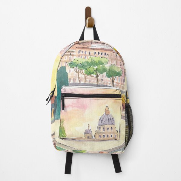 Item preview, Delightful Breakfast in Rome Italy with a Panoramic View of the City designed and sold by artshop77.