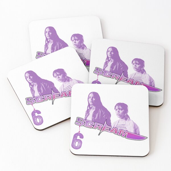 Item preview, scream VI  (Scream 6) Melissa Barrera (Sam Carpenter) - Jenna Ortega (Tara Carpenter) scary horror movie graphic design by ironpalette  designed and sold by ironpalette.