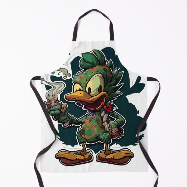 Item preview,  cute high duck smoking weed designed and sold by futuresimo04.