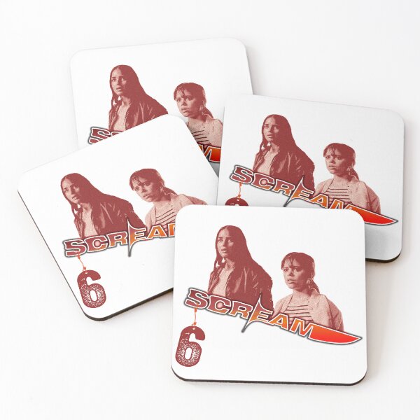 Item preview, scream VI  (Scream 6) Melissa Barrera (Sam Carpenter) - Jenna Ortega (Tara Carpenter) scary horror movie graphic design by ironpalette  designed and sold by ironpalette.