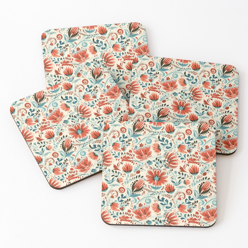 Artikel-Vorschau von Untersetzer (4er Set), designt und verkauft von PixelPatchwork.