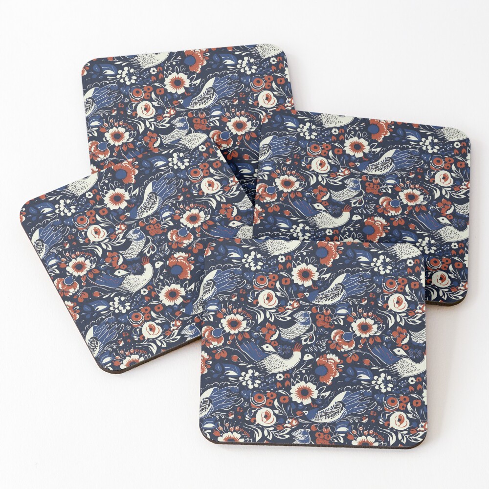 Artikel-Vorschau von Untersetzer (4er Set), designt und verkauft von PixelPatchwork.