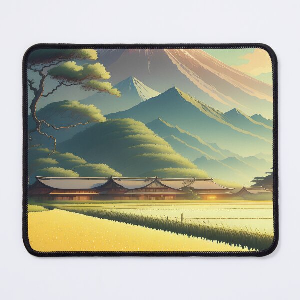 Item preview, The Japan ricefield landscape designed and sold by Tokyo Retro.