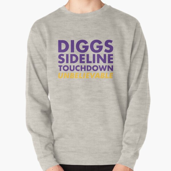 Stefon Diggs Case Keenum Minnesota Vikings SKOL VIKINGS Hooded SWEATSHIRT