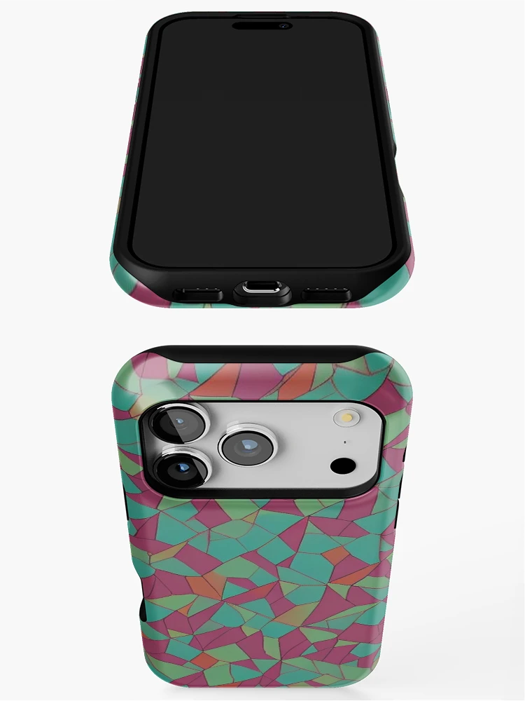 Thumbnail 3 of 4, iPhone Case, Triangular pattern designed and sold by Labinah.