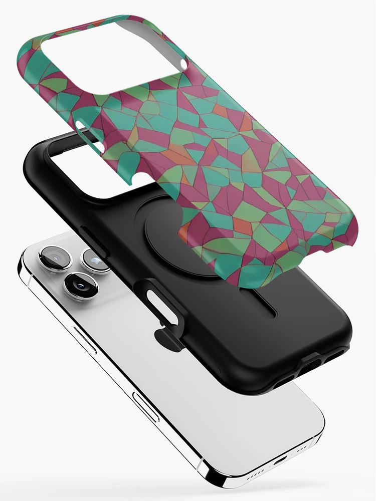 Thumbnail 2 of 4, iPhone Case, Triangular pattern designed and sold by Labinah.