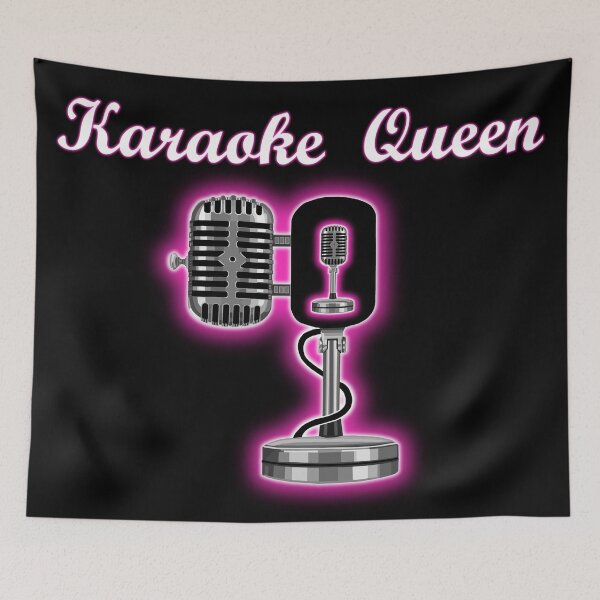Item preview, Karaoke Queen Pink Glowing Microphone  designed and sold by Deborah Camp.